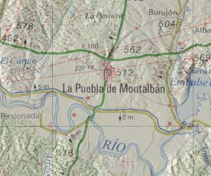Mapa Geogr&aacute;fico Nacional